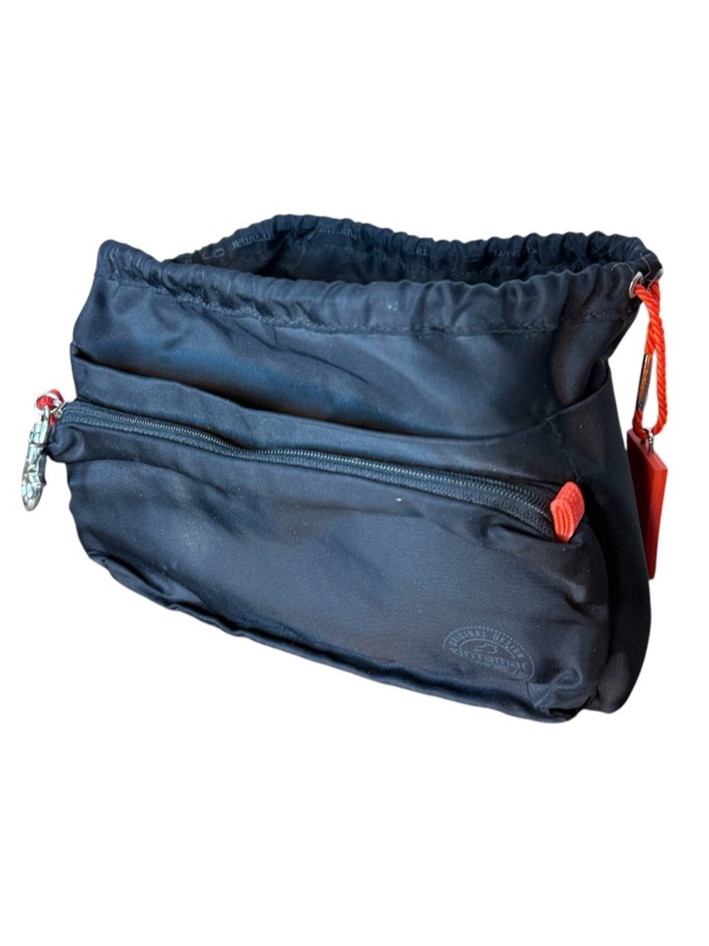 TINTAMER Black Toiletry Bag Pouch Drawstrings VIP Intelligent